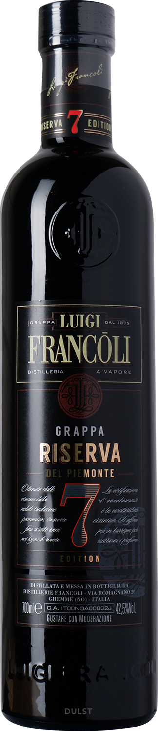 Francoli - Grappa Riserva 7 y Old - 42,5%