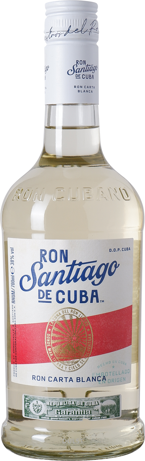 Rhum Santiago de Cuba - Rhum Carta Blanca - 38° Cuba