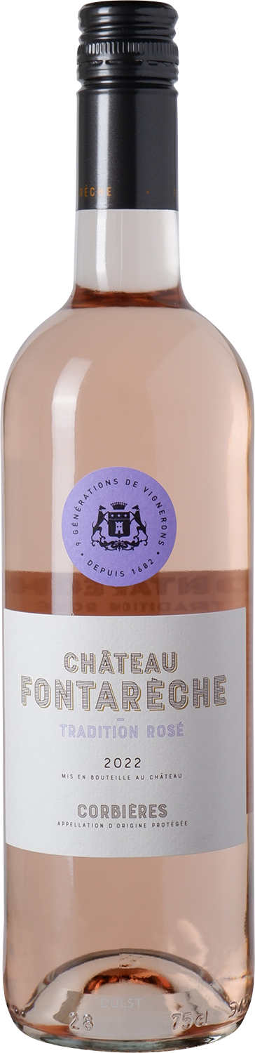 Château Fontarèche Rosé - Tradition Corbières AOP